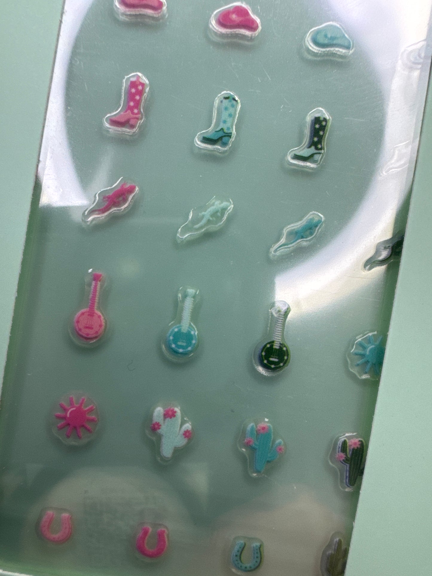 Western Nail Art Stickers