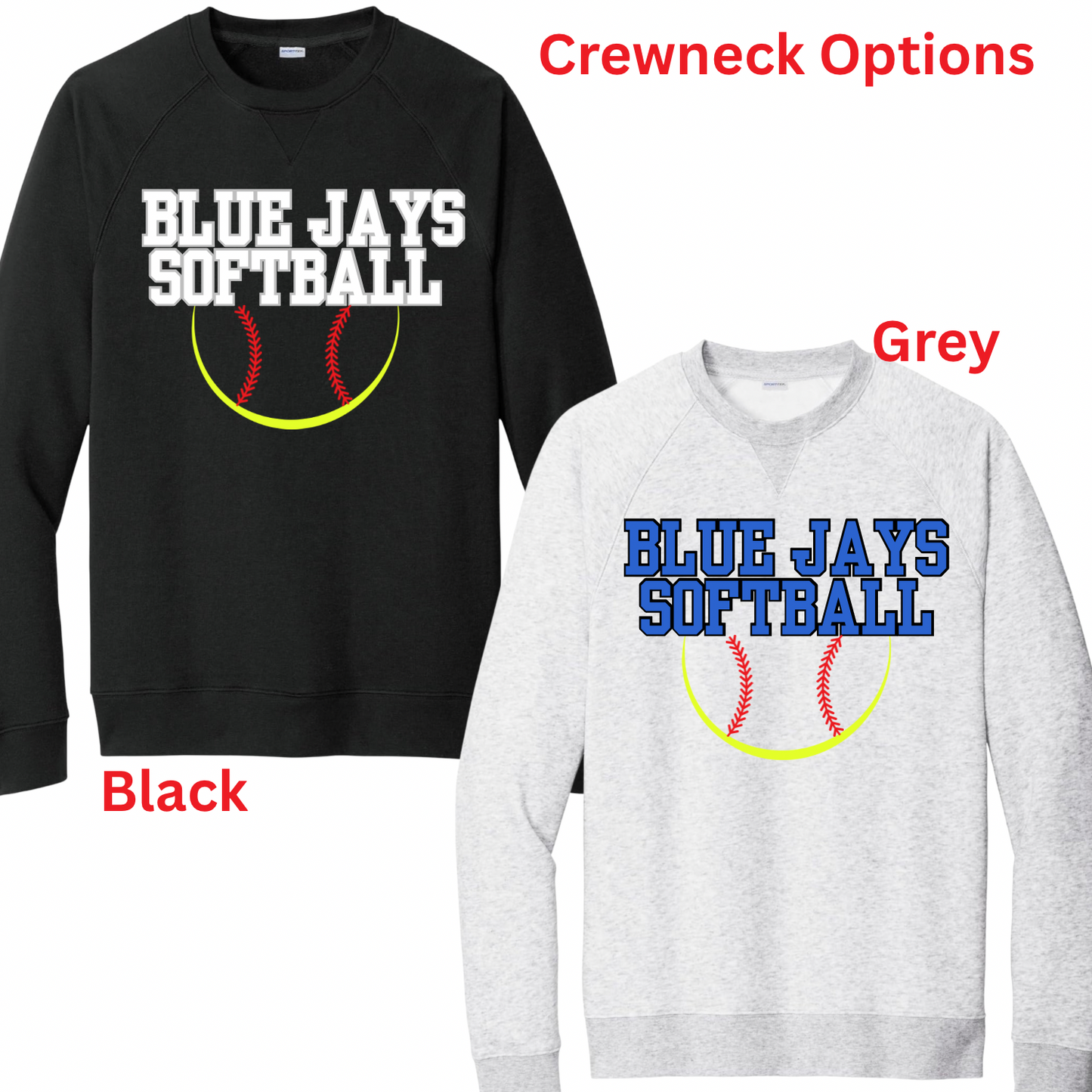 Blue Jays Softball Crewneck