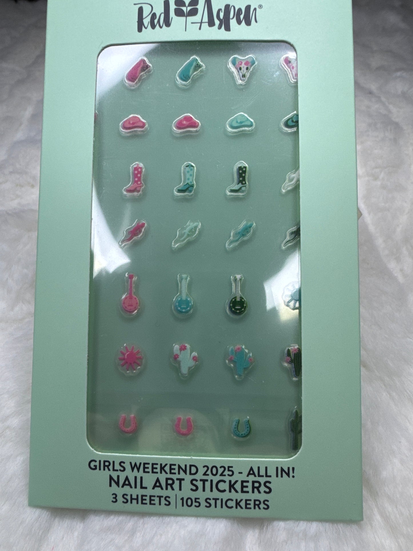 Western Nail Art Stickers